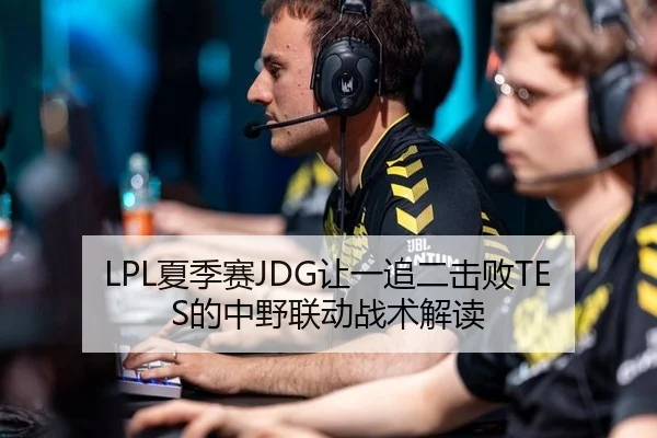 LPL夏季赛JDG让一追二击败TES的中野联动战术解读